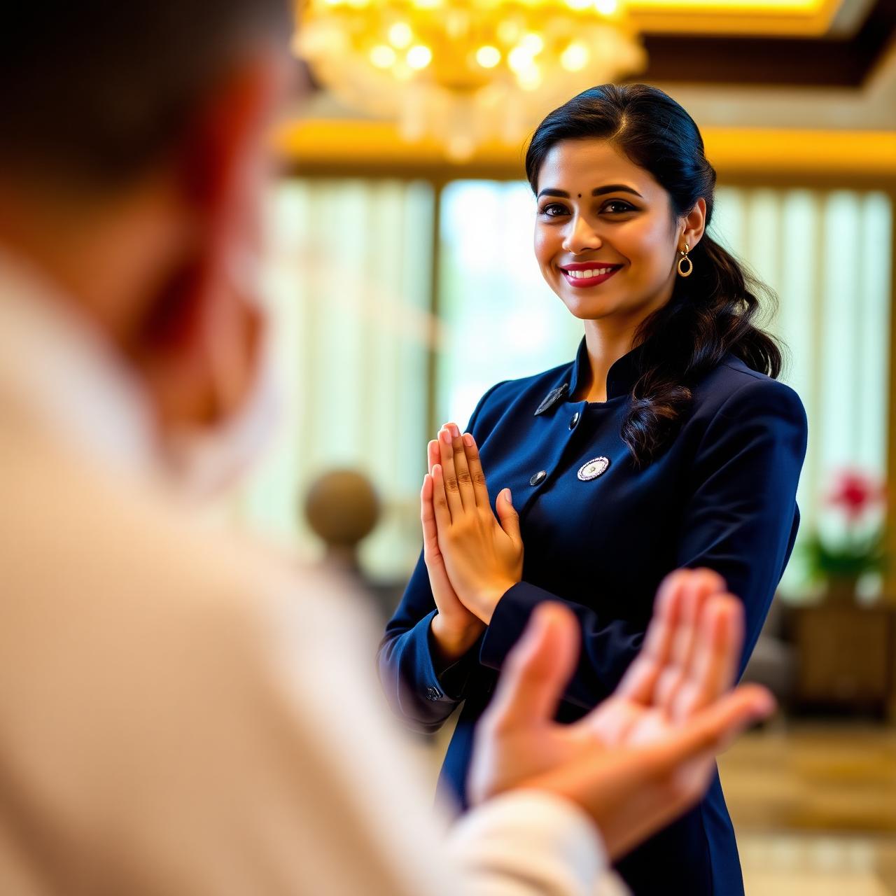 Concierge greeting